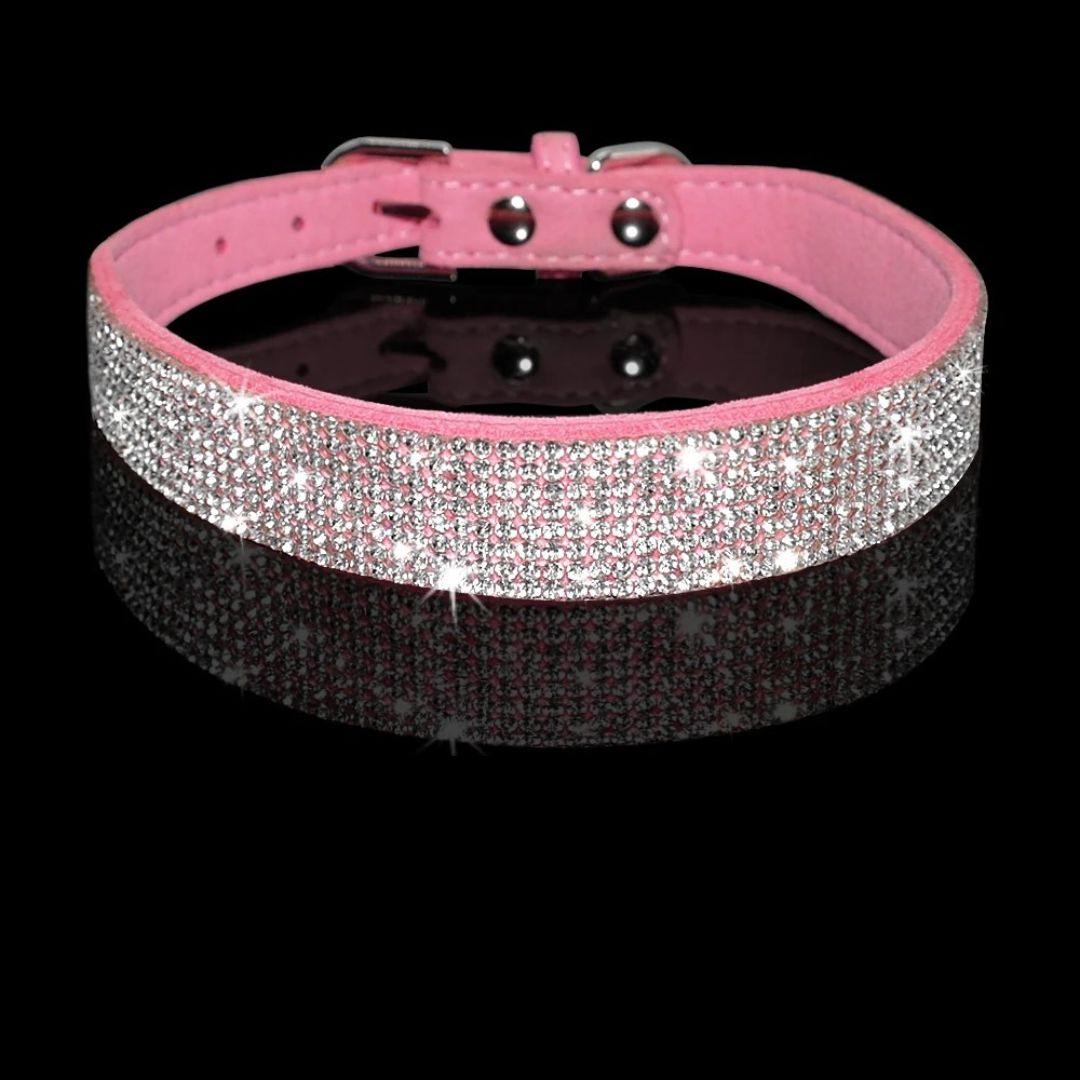 collier chien Rose SCME confortabe